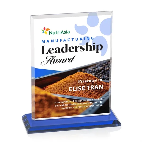 The Vitalia VividPrint™ Award is framed by beveled edges and mounted... from ASI 84592 St Regis Group / St Regis