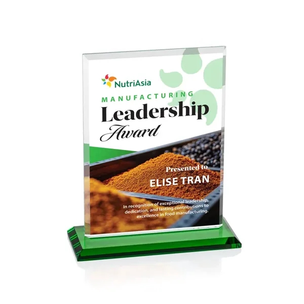 The Vitalia VividPrint™ Award is framed by beveled edges and mounted... from ASI 84592 St Regis Group / St Regis