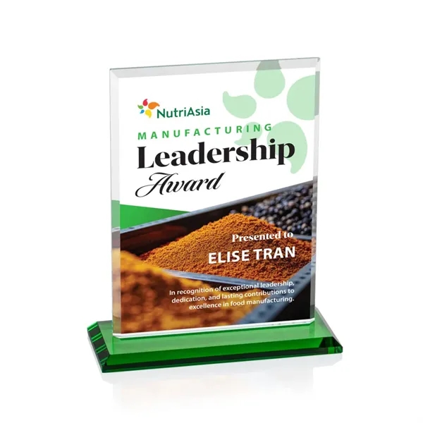 The Vitalia VividPrint™ Award is framed by beveled edges and mounted... from ASI 84592 St Regis Group / St Regis