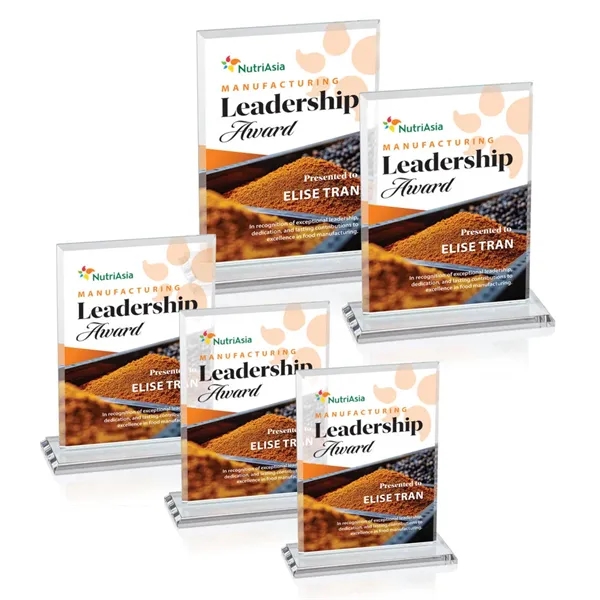 The Vitalia VividPrint™ Award is framed by beveled edges and mounted... from ASI 84592 St Regis Group / St Regis