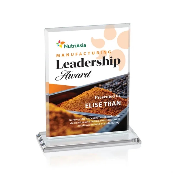 The Vitalia VividPrint™ Award is framed by beveled edges and mounted... from ASI 84592 St Regis Group / St Regis