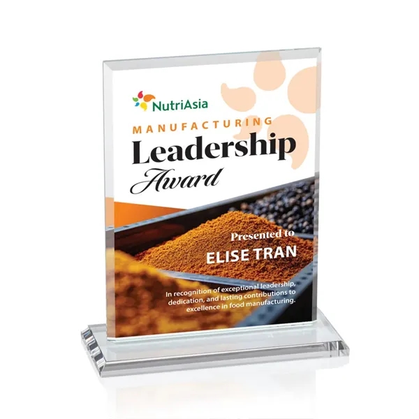 The Vitalia VividPrint™ Award is framed by beveled edges and mounted... from ASI 84592 St Regis Group / St Regis