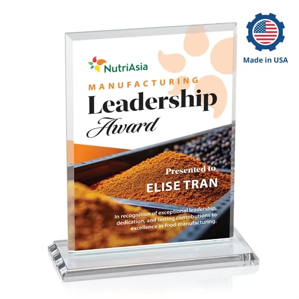 The Vitalia Award is framed by beveled edges and mounted on... from ASI 84592 St Regis Group / St Regis