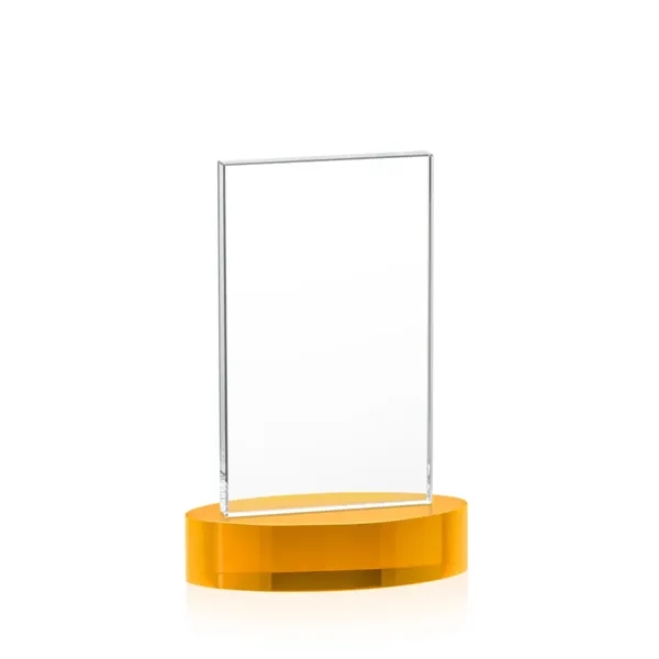 Heathrow VividPrint™ Award on Alberton Base - Amber... from ASI 84592 St Regis Group / St Regis