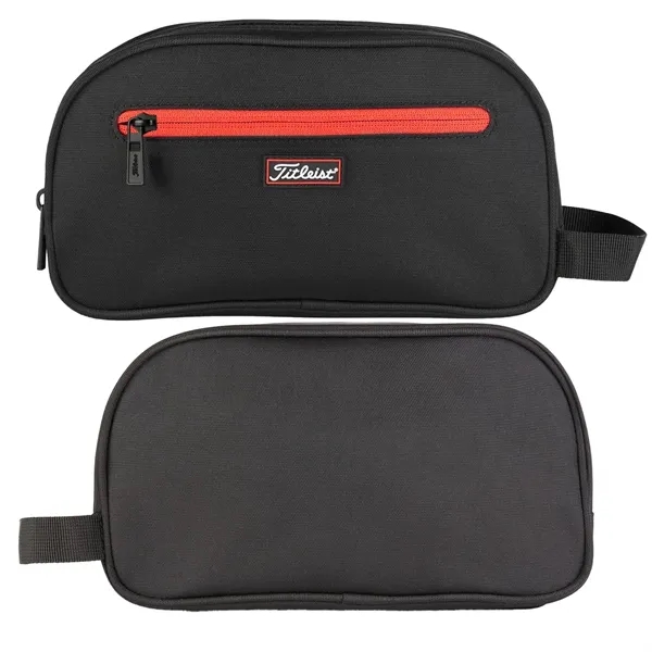 12.5" x 3" x 6" travel bag with a mesh pocket... from ASI 57653 Gold Bond