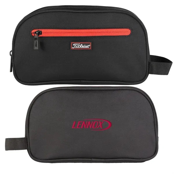 12.5" x 3" x 6" travel bag with a mesh pocket... from ASI 57653 Gold Bond