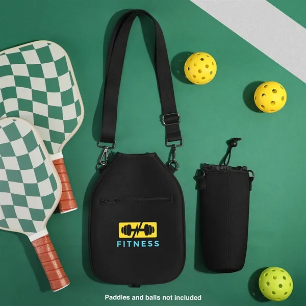 Neoprene pouch protects and organizes pickleball paddles-cushioned, streamlined storage keeps gear... from ASI 61966 HPG / OrigAudio