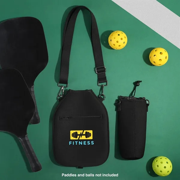 Neoprene pouch protects and organizes pickleball paddles-cushioned, streamlined storage keeps gear... from ASI 61966 HPG / OrigAudio