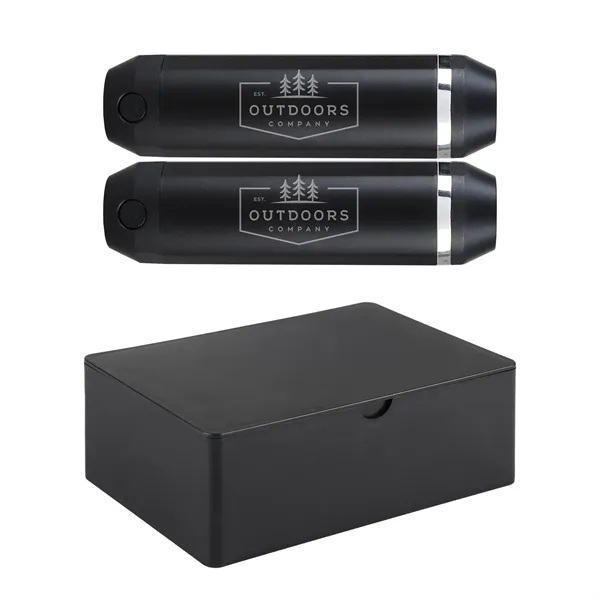 Magnetic hand warmers + power banks in sleek aluminum. 2-pack for... from ASI 61966 HPG / OrigAudio