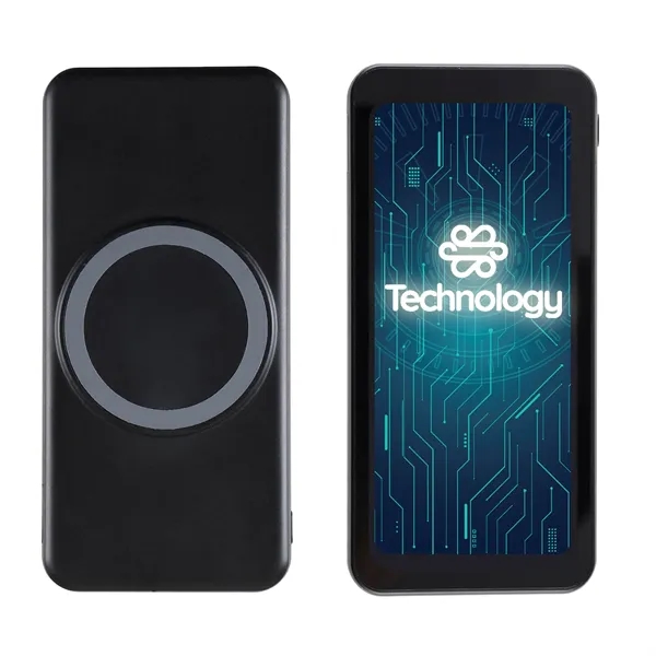 PowerGlow Power Bank combines wireless/magnetic charging with illumination-both a tech tool... from ASI 61966 HPG / OrigAudio