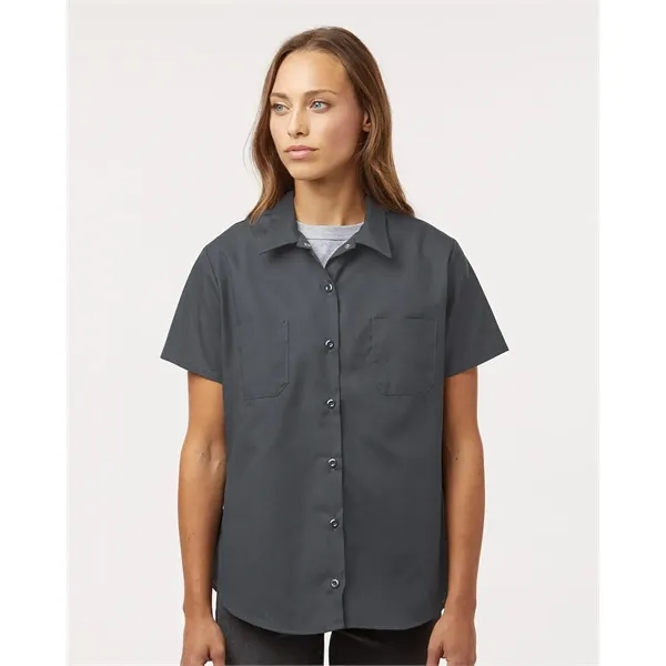 Dickies Women's Short Sleeve Industrial Work Shirt... from ASI 84358 S&S Activewear