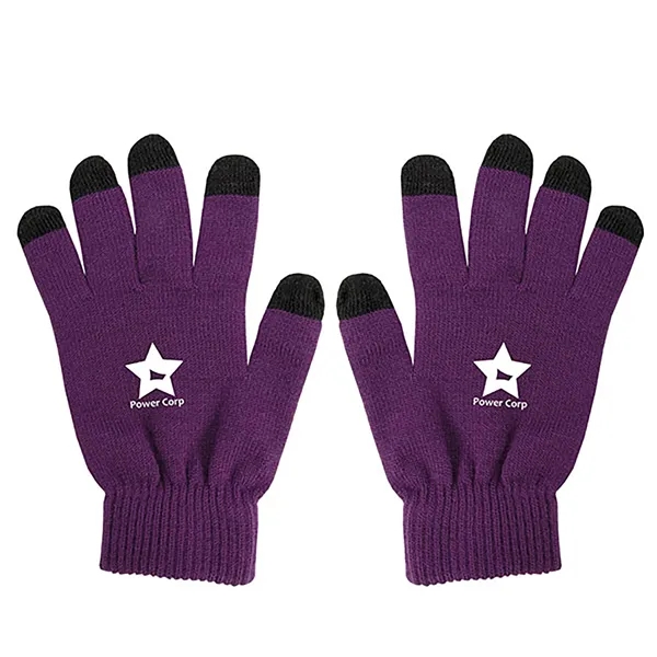 Touch screen gloves, one size fits most.... from ASI 61966 HPG / Beacon Promotions