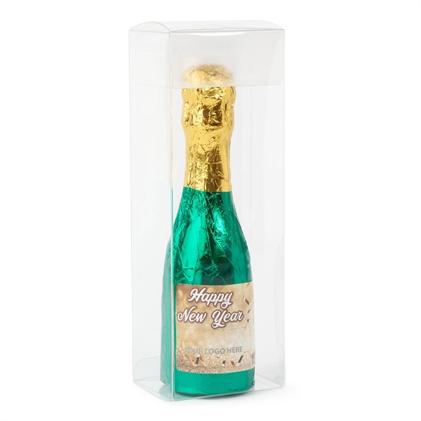 Champagne bottle candies with popping chocolates.... from ASI 44900 NC Custom (CI/Lanco) / Lanco