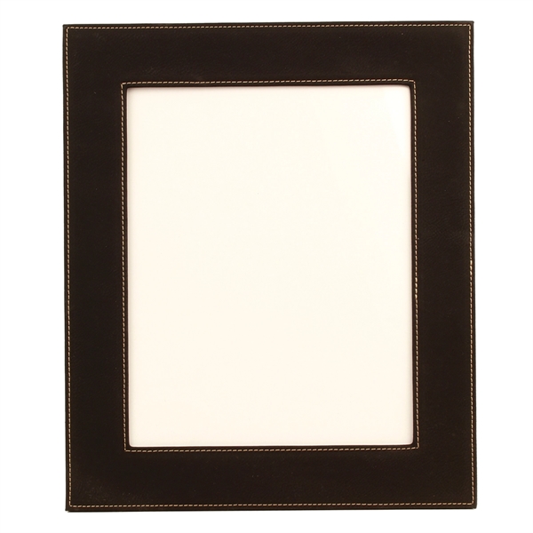 10 3/4" x 12 3/4" x 3/8" black leatherette photo frame... from ASI 74601 Calico