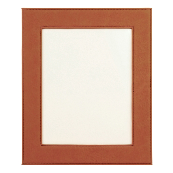10 3/4" x 12 3/4" x 3/8" rawhide leatherette photo frame... from ASI 74601 Calico