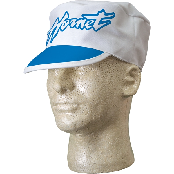 Painter's cap with color cloth visor trim, molded plastic visor, an... from ASI 31260 AdCapitol