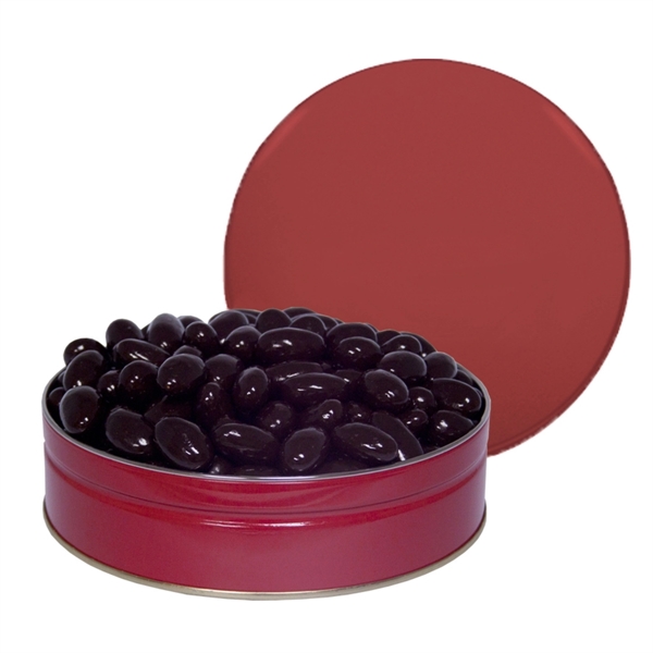 Tin filled with multiple filler options of good gift snacks and... from ASI 61125 Hit Promotional Products