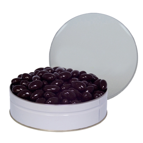 Tin filled with multiple filler options of good gift snacks and... from ASI 61125 Hit Promotional Products