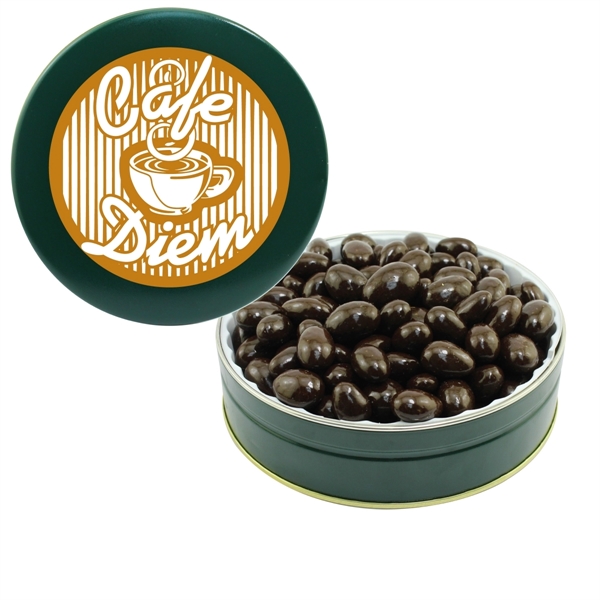 Tin filled with multiple filler options of good gift snacks and... from ASI 61125 Hit Promotional Products