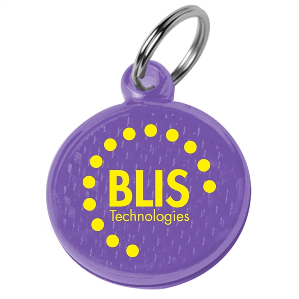Round Reflector ID Tag - Item #3220 - ImprintItems.com Custom Printed ...