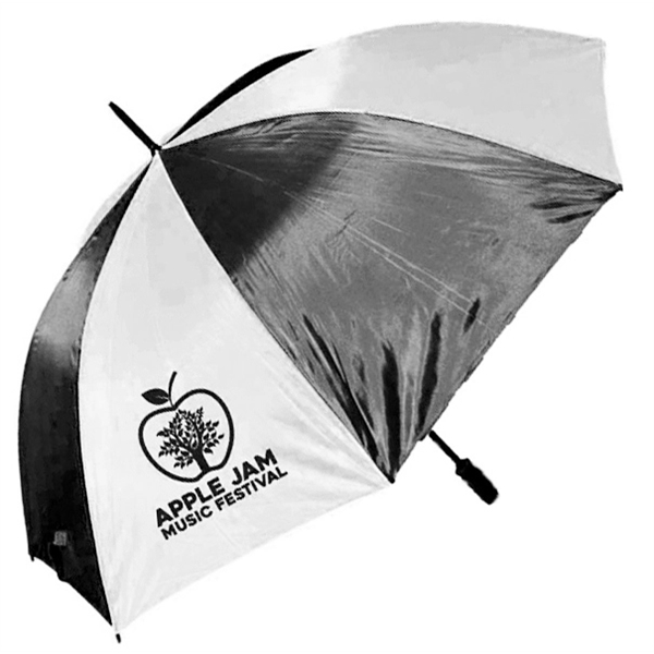 Golf umbrella, two tone, 58" arc.... from ASI 36988 Artek USA Inc / Artek™