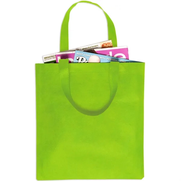 Non woven sublimated reusable tote bag plus full color sublimation imprint... from ASI 37218 Athena Promo (tm)