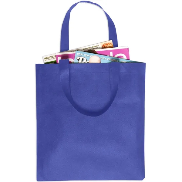 Non woven sublimated reusable tote bag plus full color sublimation imprint... from ASI 37218 Athena Promo (tm)