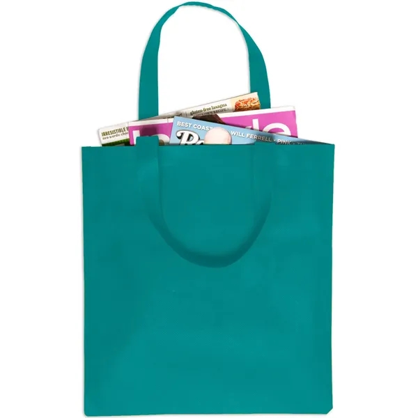 Non woven sublimated reusable tote bag plus full color sublimation imprint... from ASI 37218 Athena Promo (tm)