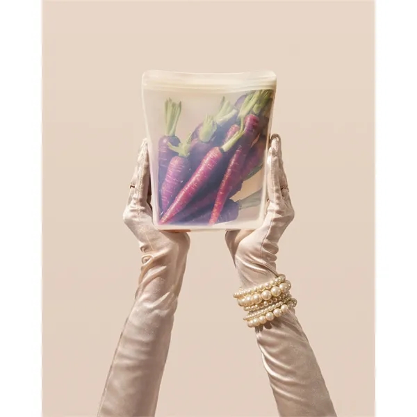 This reusable 36 oz Porter Stand-Up Bag is easy to load,... from ASI 56070 Gemline / Gemline®