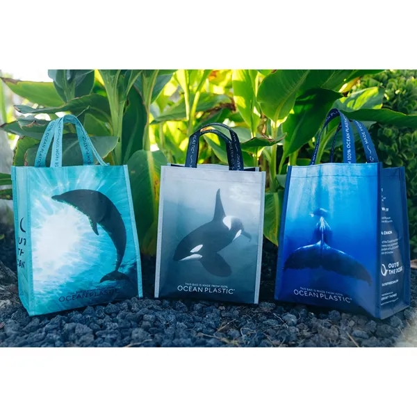 An eye-catching lunch bag, made from 100% Ocean Plastic® and featuring... from ASI 56070 Gemline / Gemline®