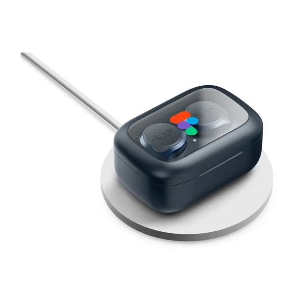 Wireless noise cancelling earbuds with recharging case, track and volume controls.... from ASI 56070 Gemline / Gemline®