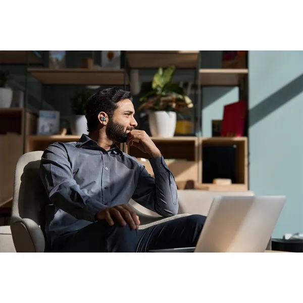 Wireless noise cancelling earbuds with recharging case, track and volume controls.... from ASI 56070 Gemline / Gemline®