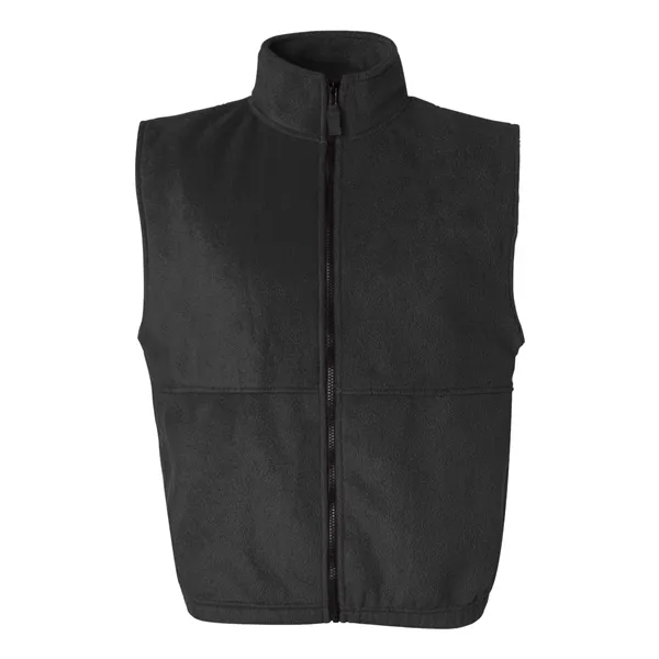 8.5 oz. 100% polyester, full zip fleece vest. Blank product.... from ASI 84358 S&S Activewear