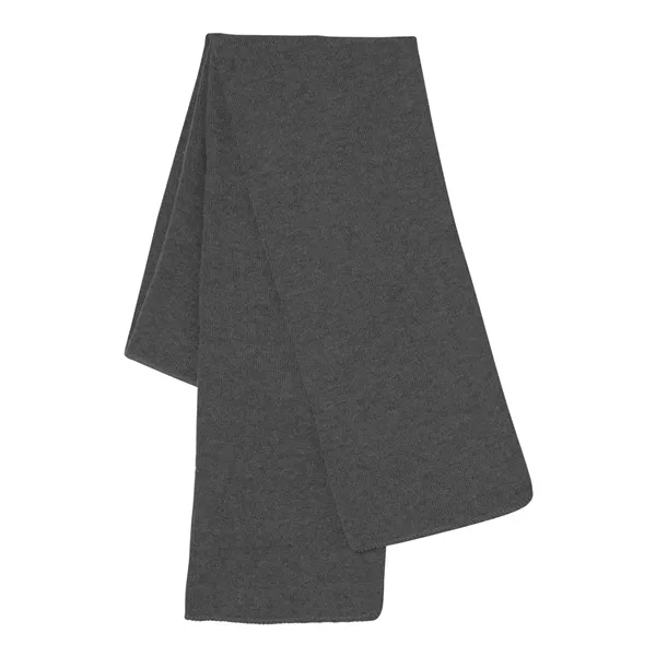 Solid knit scarf made of 100% acrylic, measuring 69" L x... from ASI 84358 S&S Activewear