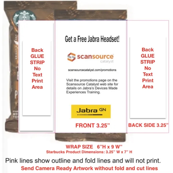 Full-Color Wrap on Starbucks Coffee... from ASI 89971 Stuff A Mug