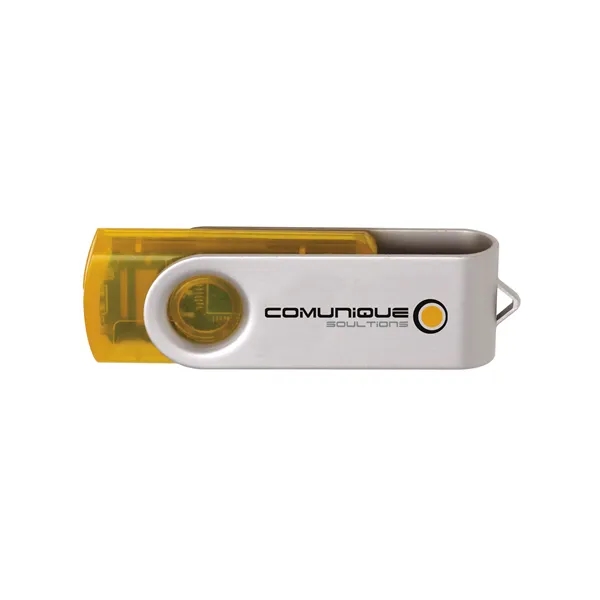 2 GB Translucent Folding USB 2.0 Flash Drive... from ASI 40480 Koozie Group