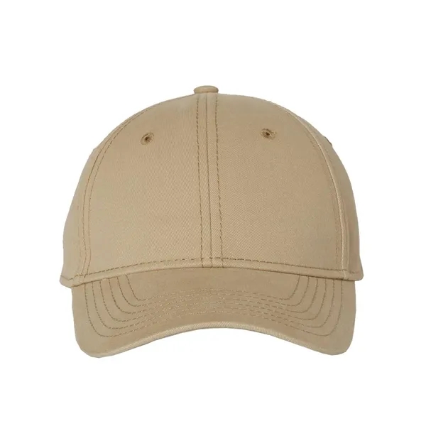 Peach-washed cotton structured cap, 6-panel, mid-profile silhouette. Blank product.... from ASI 84358 S&S Activewear