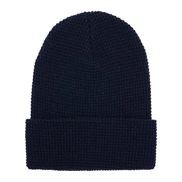 YP Classics Waffle Cuffed Knit Beanie... from ASI 84358 S&S Activewear