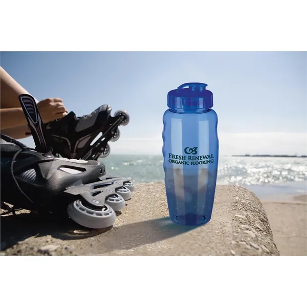 Gripper Poly-Clear® Bottle - 31 oz.... from ASI 40480 Koozie Group / Norwood