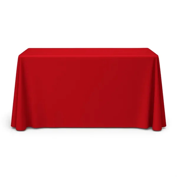 Full color dye-sublimated table throw with edge-to-edge printing. Washable, reusable, and... from ASI 94105 Visual Textile Resource