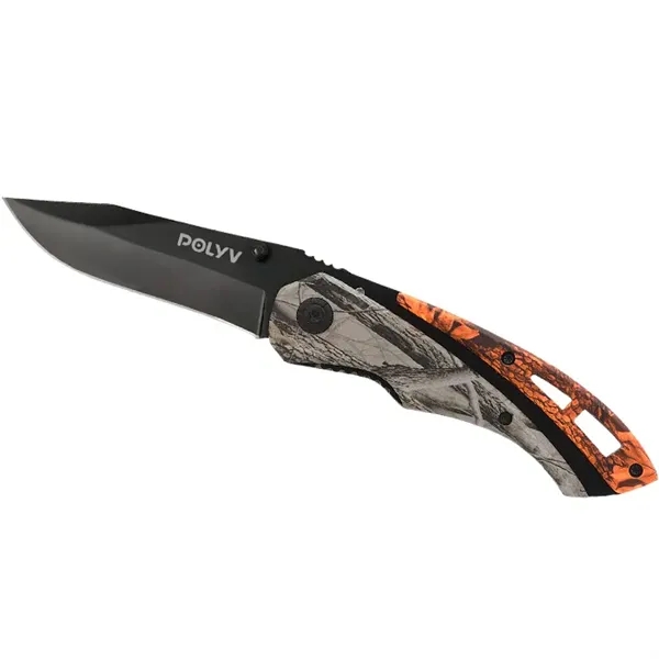 Blaze 2-Tone Hunter Camo Knife... from ASI 89320 Starline USA Inc