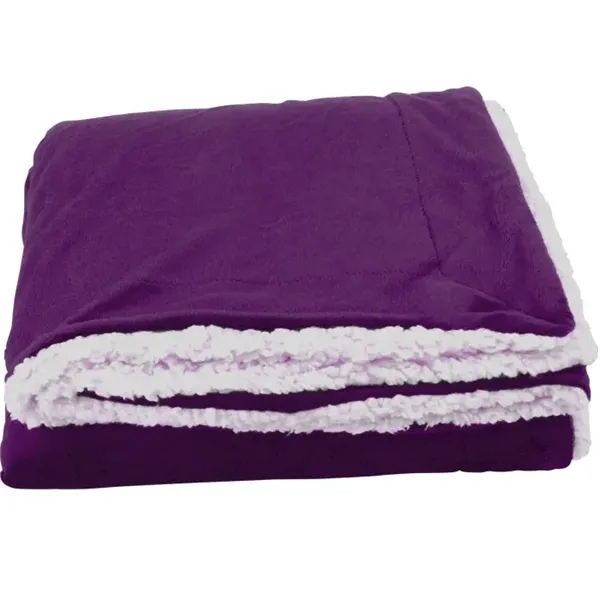 Micro-mink Sherpa Blanket... from ASI 89320 Starline USA Inc