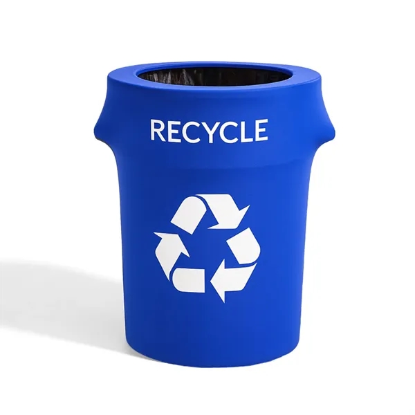 32 Gallon Trash Can Cover, Full Color Premium Spandex Stretch... from ASI 94105 Visual Textile Resource