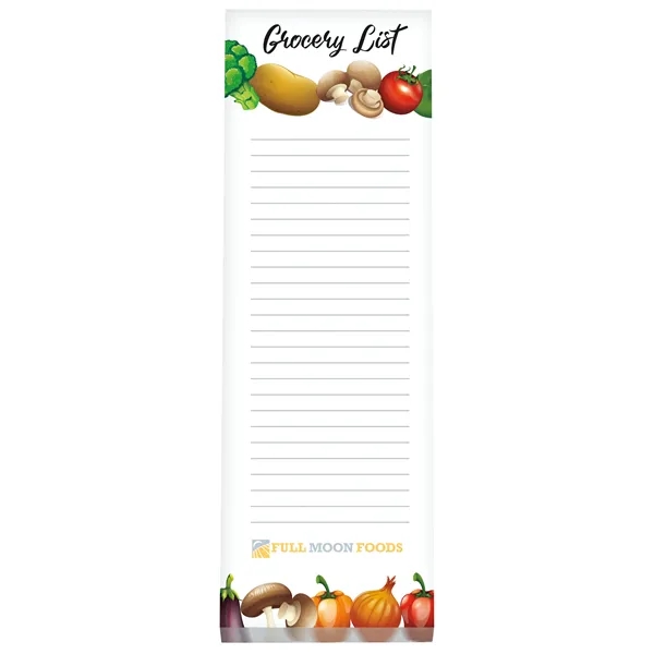 Souvenir® 3" x 9" Scratch Pad with Magnet, 25 Sheet... from ASI 40480 Koozie Group