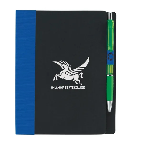 5'' x 7'' ECO Notebook with Flags... from ASI 40480 Koozie Group / Norwood