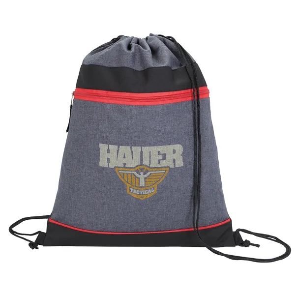 RPET Two-Tone Drawstring Backpack... from ASI 40480 Koozie Group