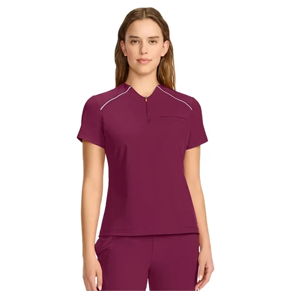 Cherokee - Infinity GNR8 - Women's 1-Pocket Henley Top... from ASI 86018 Scrub Authority / Uniform Stores