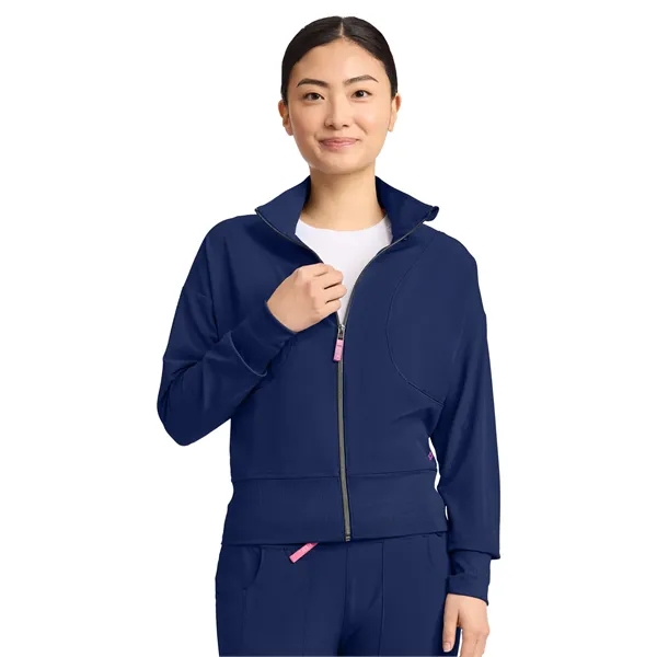 Med Couture - AMP - Women's 2-Pocket Warm Up Jacket... from ASI 86018 Scrub Authority / Uniform Stores