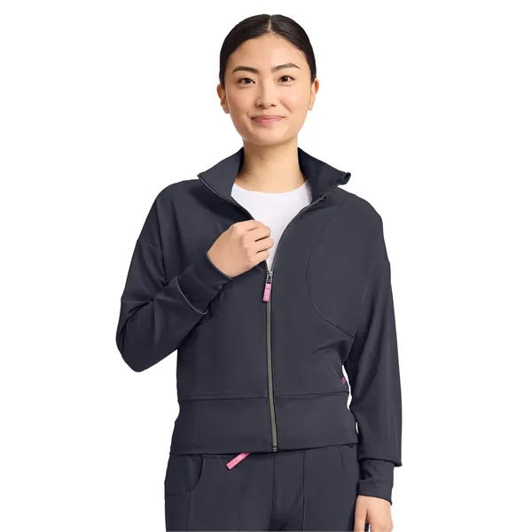 Med Couture - AMP - Women's 2-Pocket Warm Up Jacket... from ASI 86018 Scrub Authority / Uniform Stores