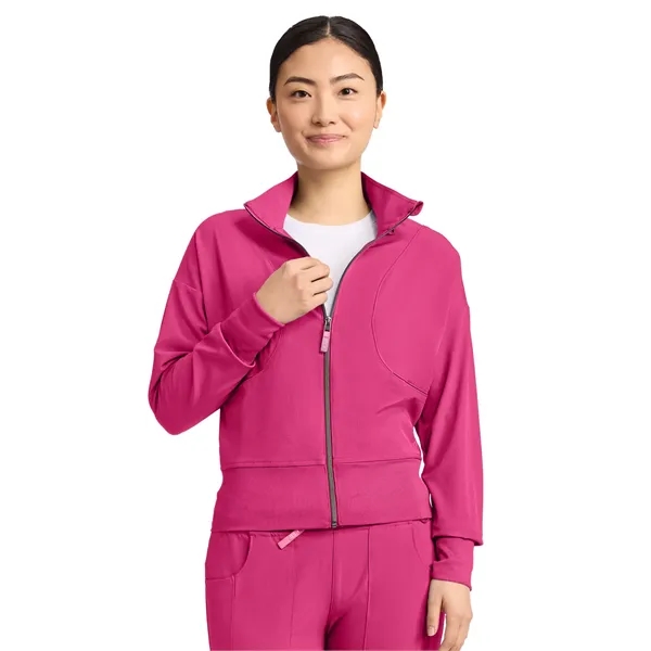 Med Couture - AMP - Women's 2-Pocket Warm Up Jacket... from ASI 86018 Scrub Authority / Uniform Stores